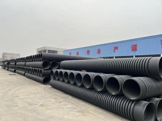 GKBM Greenpy SN2 SN4 HDPE PE двойная стена гофрированная труба DN200-DN500