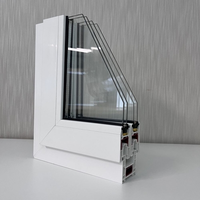 GKBM 62 Sereis UPVC Сдвижные окна Профили экструзии Структурные компоненты